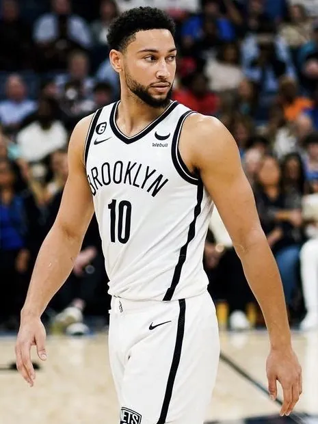 Ben Simmons on a basketball court
