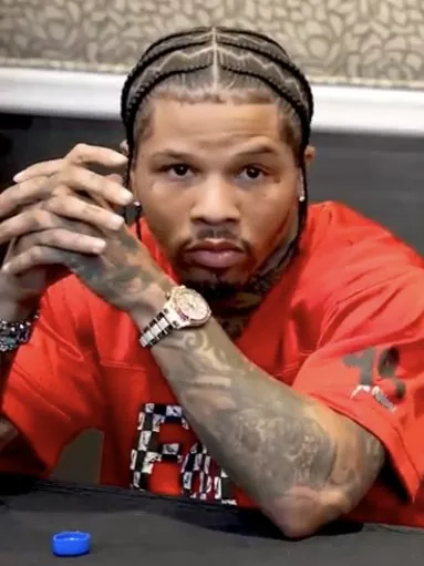 Gervonta Davis at a public event