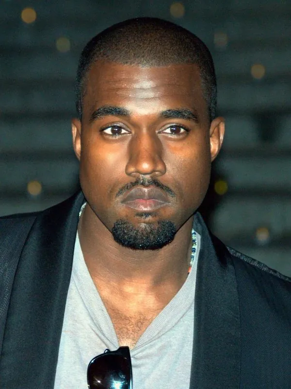 Kanye West at a public event